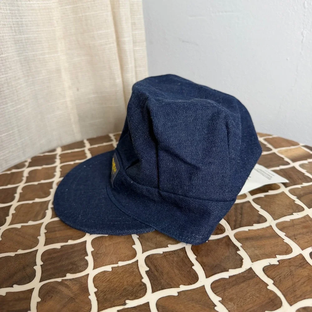 NWT Vintage OshKosh B'Gosh Denim Hat Snap Back Kids Youth‎ Size 2-7 Years USA